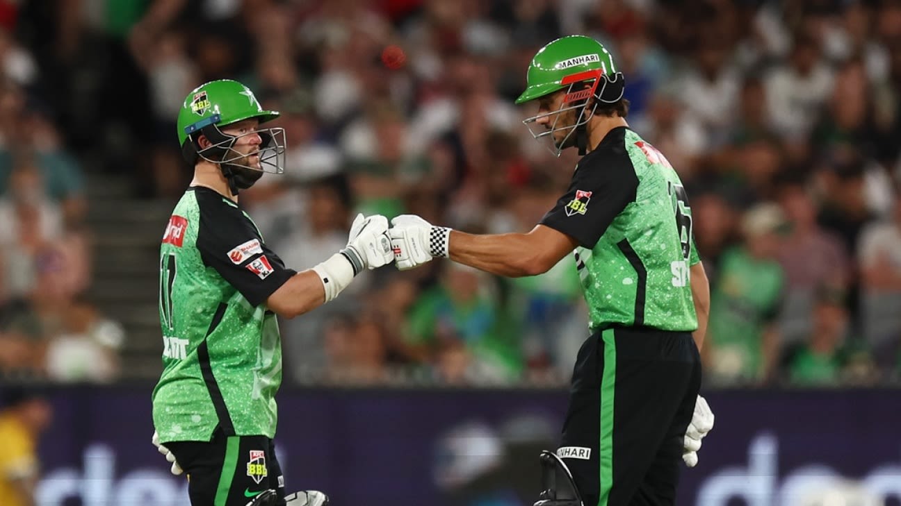 BBL 2024-25 - Stars clinch Melbourne derby after Ben Duckett-Marcus Stoinis show