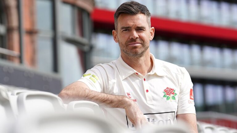 James Anderson in talks to play for Lancashire in 2025 season