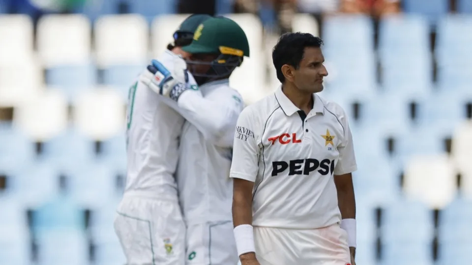 Pakistan let another game slip through their fingers, during the first Test