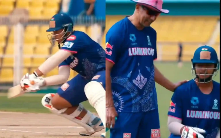 [Watch] Vaibhav Suryavanshi Stuns Rajasthan Royals With 360-Degree Hitting Ahead of IPL 2025