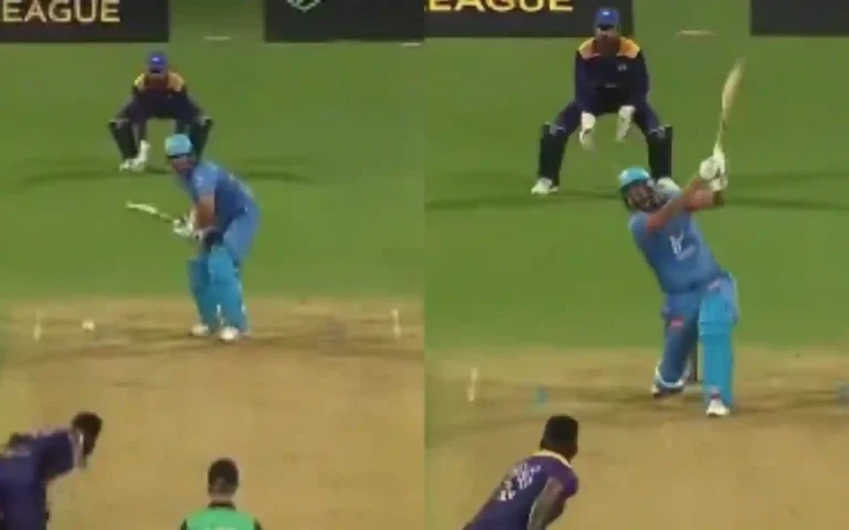 [Watch] Yusuf Pathan’s Huge Six Brings Back IPL Memories in International Masters League